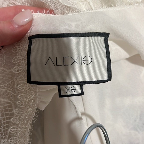 ALEXIS Ladonna Lace Mini Dress in White - Picture 5 of 5